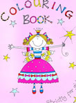 Strictly for girls colouring book